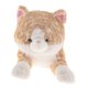 thumbnail image 1 of Almohada de peluche de gato, adorno de peluche, almohada decorativa creativa para cumpleaños Rayas amarillas, 1 of 9