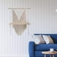 thumbnail image 4 of Estante de pared estante flotante soporte de madera columpio estante de pared colgante macramé tejido a mano soporte para plantas colgantes maceta Boho decoración del hogar Adepaton MZQ-0982, 4 of 7