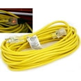 thumbnail image 5 of Stark USA 100ft Lighted Outdoor Extension Cord - 10/3 SJTW Heavy Duty Yellow Extension Cable Extension Cable With 3 Prong Grounded Plug for Safety, 15AMP - Great for Garden and Major Appliances, 5 of 5