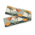 thumbnail image 7 of Yayeee Table Runner 70 inches Long Home Kitchen Dinning Party Decoration, Mid Century Orange Juice, 7 of 7
