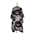 thumbnail image 2 of Barber Cape Large Apron Cloth Cutting Kids Adults Unisex Black, 2 of 8