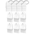 thumbnail image 3 of SHISUYAN 1 Set Universal Paper Towel Dispenser Key Toilet Paper Dispenser Key Replacement with Keyrings, 3 of 9