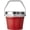 Red, variant on 7L Insulated Ice Bucket with Lid, Double Wall Vacuum Stainless Steel Beverage Cooler, Keeps Drinks Cold Longer, Holds 6 Longnecks or 3 Wine Bottles, Ideal for Cocktails & Champagne, Deep Purple