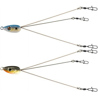 Alabama Rig Umbrella for Bass Fishing 3 Arms Swim Baits Lures Bait Kit for  Freshwater Trout Salmon 2 Pcs