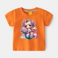 thumbnail image 3 of 15cm Kids Iron-On Heat Transfer Vinyl Patch with Cute Flower and Mermaid Design, 3 of 10