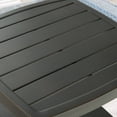 thumbnail image 4 of Ulax Furniture Patio Aluminum 21.5"Lx 21.5" W Side Table Outdoor/Indoor Square End Table, 4 of 6