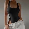 thumbnail image 3 of Body para Mujer,Bodis con Camiseta Sin Mangas para Mujer Body con Camiseta Sin Mangas para Mujer Body con Camiseta Sin Mangas Elástica para Mujer Rendimiento Finamente Ajustado, 3 of 6