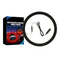 thumbnail image 3 of Cubierta térmica para volante Calentador de manos de invierno Protector de rueda de automóvil (negro), 3 of 4
