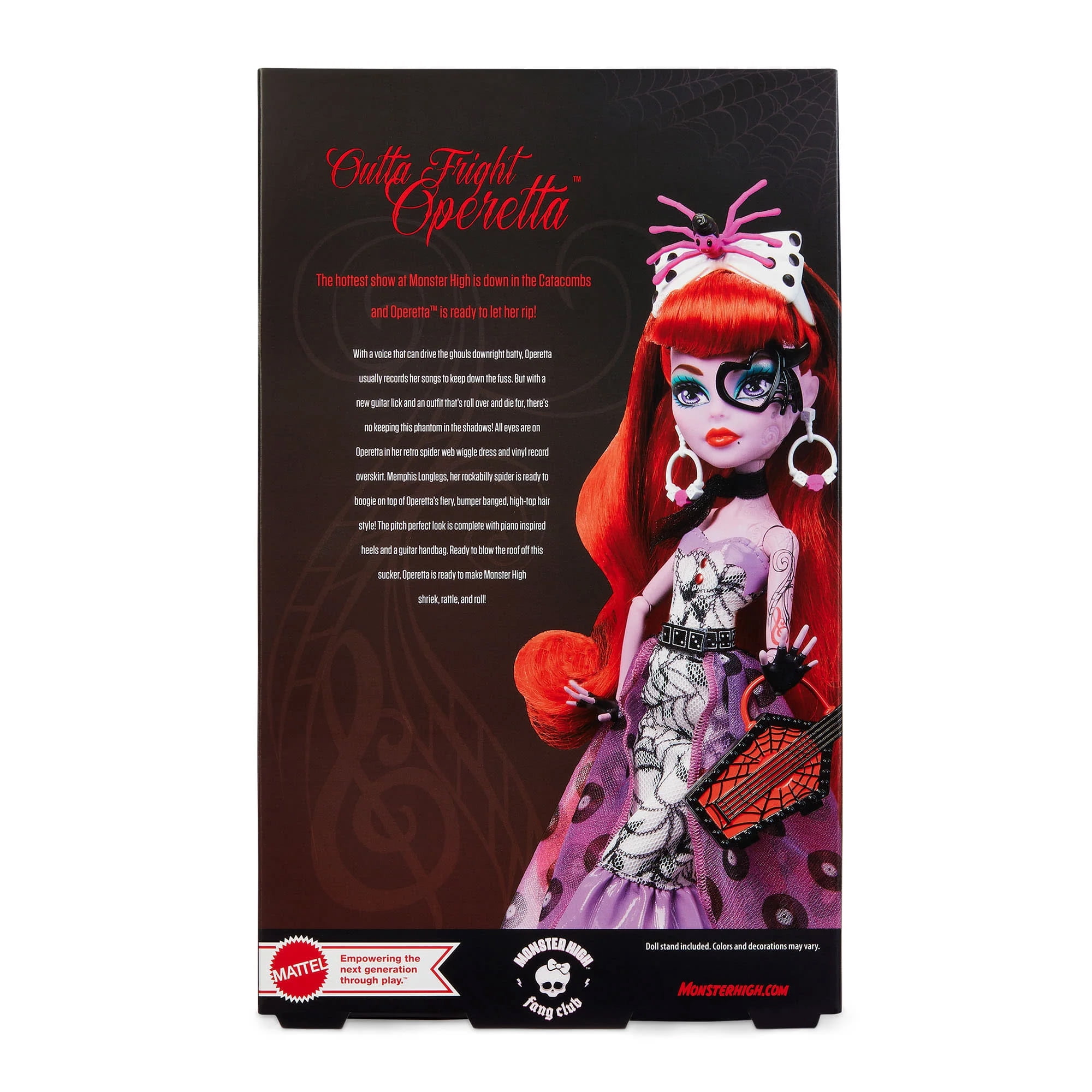 Monster High Outta Fright Operetta Limited Edition Doll: Exclusive Catacombs Concert Collection