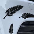 thumbnail image 3 of 7pcs Car Stickers Feather Creative Bumper Decals for Electric Bike Motorcycle Funny Car Decals Auto Car Stickers Car Body Bumper Stickers Car Stickers, 3 of 7