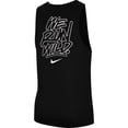 thumbnail image 2 of Nike Dri-FIT Miler Wild Run Men's Running Tank Top CU5946-010 Black, 2 of 5