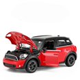 thumbnail image 2 of Mini Coopers Countryman rojo azul Suv alto simulador aleación Diecast Metal modelo coche vehículos extraíbles F107, 2 of 3