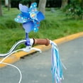 thumbnail image 4 of shenmeida Children Bicycle Handlebar Pinwheel Long/Short Pole Colorful Bike Windmill Tricycle Windmill Bike Decoration, 4 of 8