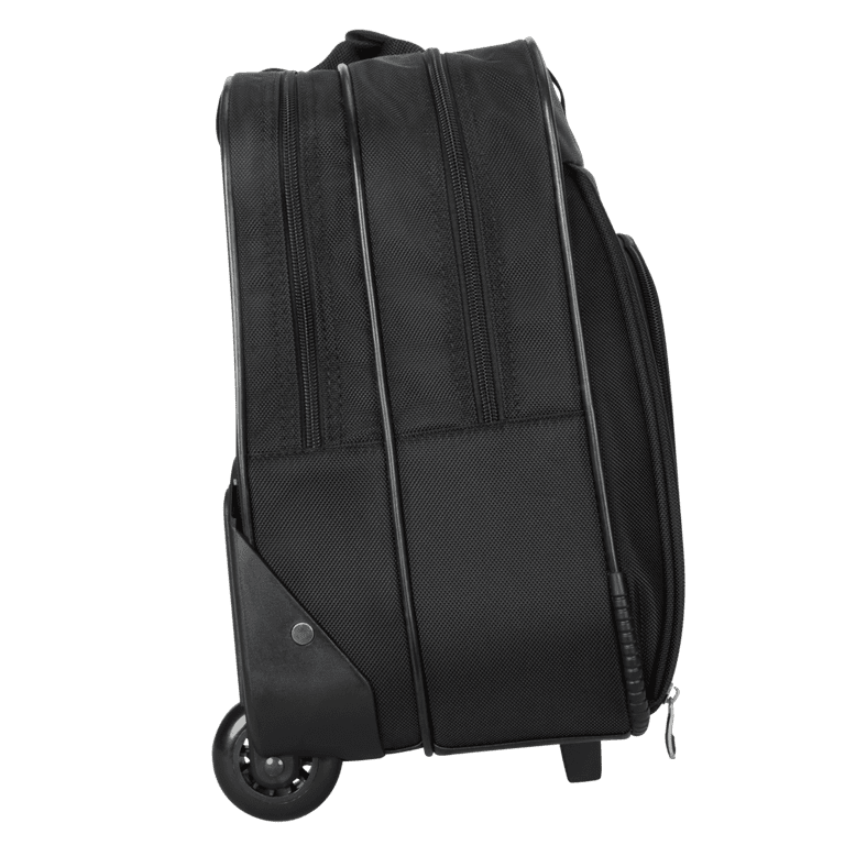 Rolling Laptop Briefcase, 1200D Polyester, 16