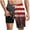 Black#03, variant on ZCFZJW 4th of July Mens Patriotic Swim Trunks with Compression Liner Casual USA Flag Printed Summer Drawstring Waist Stretch Board Shorts 2 in 1 Quick Dry Swimwear Bathing Suits Blue XXXL