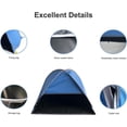 thumbnail image 6 of vyahstfk Small Pop  Beach Tent with Meshed Window  Portable Head Tent Beach Pet Shade for Small Dogs/Cats (Blue), 6 of 7