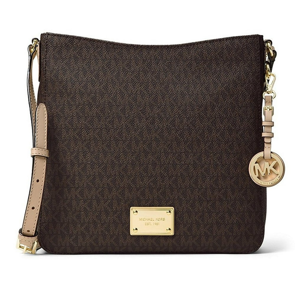 jet set travel brown michael kors