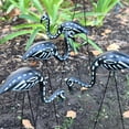 thumbnail image 2 of Giftexpress Black Halloween Flamingo Skeleton Outdoor Decor (4 Count), 2 of 3