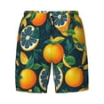 thumbnail image 5 of Rocae Fresh Orange for Men's Swim Trunks Quick Dry With Two Side Pockets and One Lined Patch PocketSmall, 5 of 9