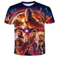thumbnail image 1 of Camisetas de moda para niños, camiseta de superhéroe de Marvel para niños y bebés, ropa de hombre araña para niños, ropa de dibujos animados para niños, camisetas para niñas Tee14T Gao Jinjia LED, 1 of 2