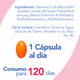 thumbnail image 3 of Vitamina A con Retinol y Vitamina E Natgel 120 Cápsulas de 500 mg, 3 of 8