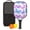 Black, variant on Pickleball Paddles Set Of 1, Fiberglass Surface, Boho Butterfly Decor, 1 Paddle, 2 Balls & Bag