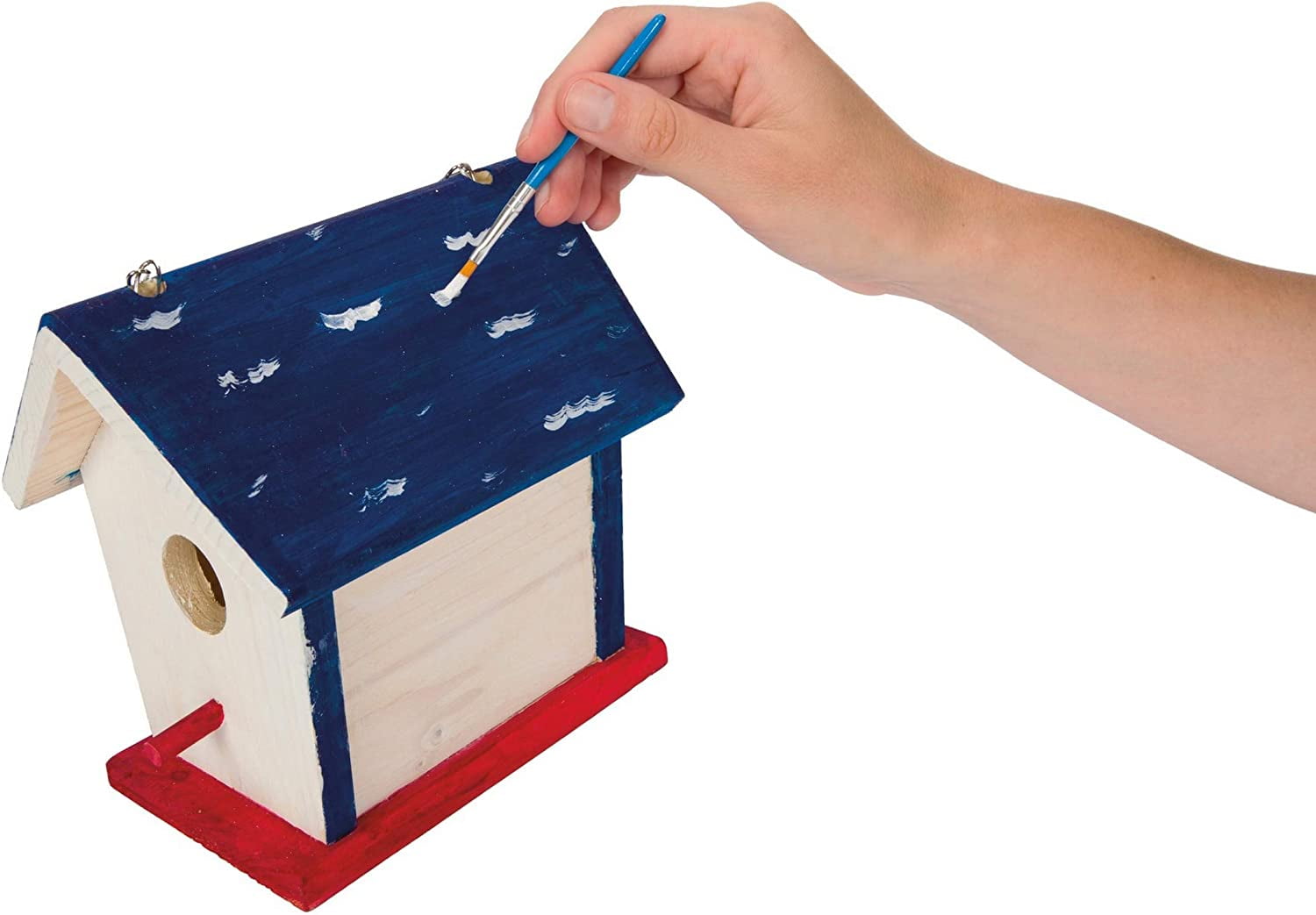 Toysmith Paint a Bird Base (House) Craft Kit