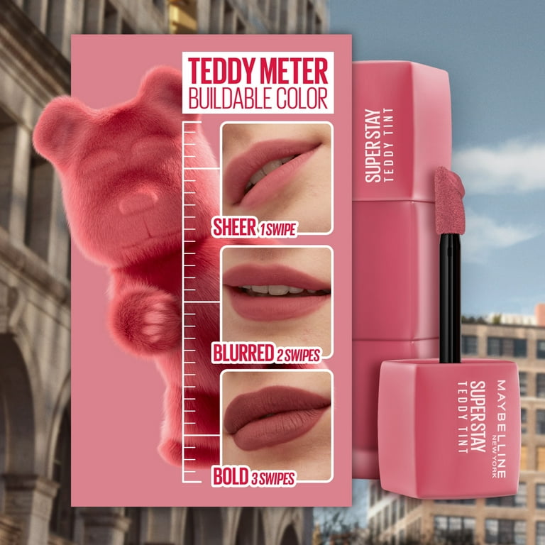 Maybelline Super Stay Teddy Lip Tint Coquettish