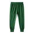 thumbnail image 7 of Cethrio Girls 2 Piece Pajama Sets, Comfy Crew Neck Long Sleeve Girls' Sleepwear Loungewear Green Size 14, 7 of 7