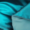 thumbnail image 6 of Whale Flotilla 3-Piece Reversible Silky Soft Twin Size Comforter Bedding Set, Luxurious Satin Comforters with 1 Satin Pillowcase, Lightweight Duvet for All Seasons, Turquoise, 6 of 8