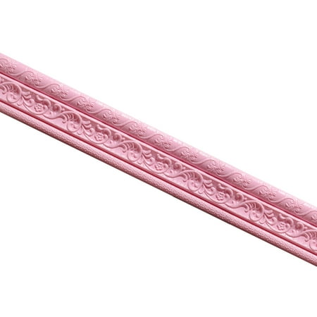 

Feinib Clearance Wall Trim Line Skirting Border 3D Pattern Sticker Decorative Self Adhesive Waterproof Wall Border Strip Foam Molding Trim for Home Baseboard Corner Line Wall Waist Lines Wallpaper