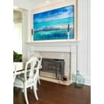 thumbnail image 4 of "Blue Relax" Painting Print on Wrapped Canvas, 4 of 7