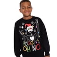 thumbnail image 4 of Nightmare Before Christmas Boys Holiday Sweatshirt and Joggers Set, 2-Piece, Sizes 4-18, 4 of 19