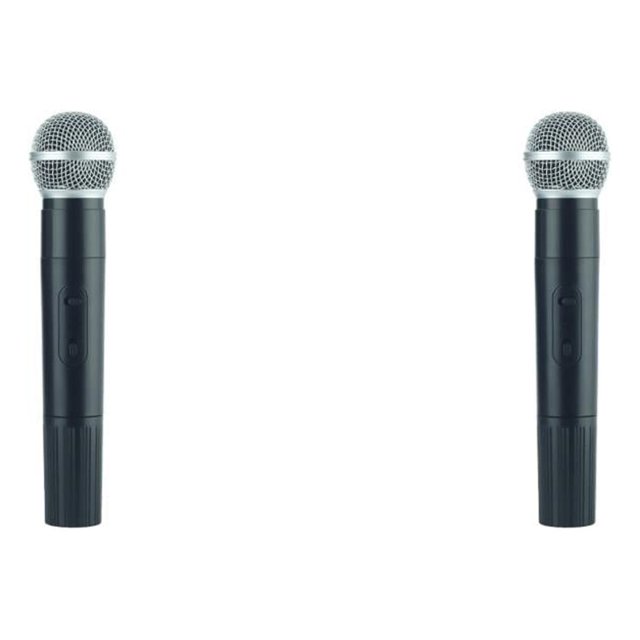 ZLight Microphone Artificiel Diffusion en Continu en Direct Performance sur Scène Simulation Portable Accessoires Micro Détectable Jouet Anniversaire 48 Tubes 2ensemble