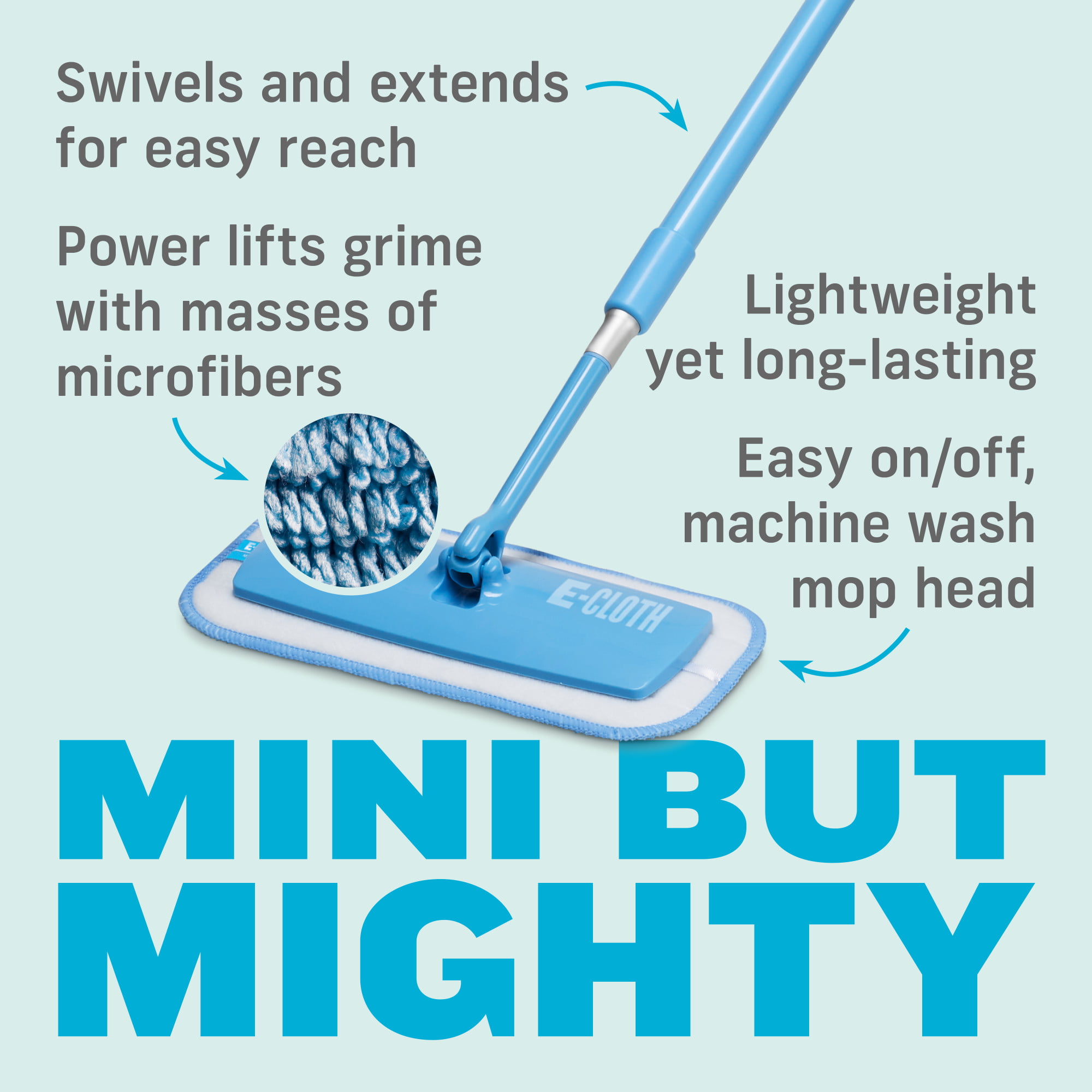 E-Cloth Mini Deep Clean Microfiber Mop