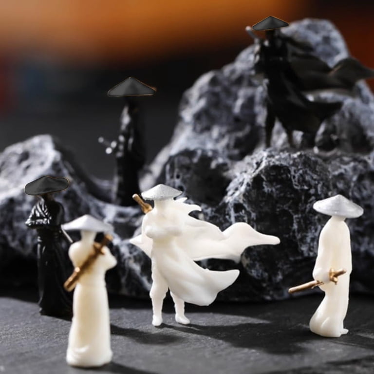 2024 Youxia Warrior Trio - Resin Sculpture Set for Car Dashboard