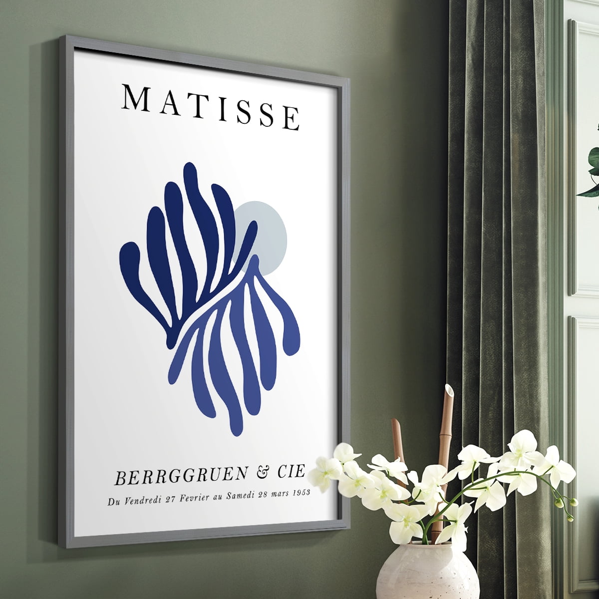 Matisse CCXCVI in Solid Wood 16 x 20 Framed Print