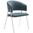 thumbnail image 5 of Side Dining Chair, Set of 2, Blue, Velvet, Bar Pub Cafe Bistro Dining Kitchen Hospitality Restaurant, Modern Contemporary, HB37473, 5 of 10