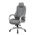 thumbnail image 6 of Boss Office Products X-Series Transitional Grey Executive Hinged Arm Chair, 6 of 7