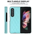 thumbnail image 3 of for Samsung Galaxy Z Fold 4 Case Elegant PU Leather, Samsung Galaxy Z Fold 4 Case Protective Premium Slim Thin Phone Case for Women Girls Compatible with Samsung Galaxy Z Fold 4, Blue, 3 of 6