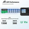 thumbnail image 6 of 256GB Micro SD Card with Adapter TOPESEL Memory Cards A1 V30 U3 Class 10 TF Cards, 6 of 8