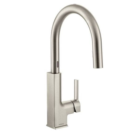 Moen STO Chrome One-Handle High Arc Pulldown Kitchen Faucet