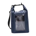 thumbnail image 4 of Funda impermeable para teléfono, bolsa seca de 5 l, bolsa flotante para kayak, bolsa para deportes al aire libre, rollo hermético Azul oscuro, 4 of 9