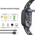 thumbnail image 4 of Dog Bark Collar for Large Medium Small Dogs - Stop Barking, Anti Barking Device & Dog Training Collar with Beep, Vibration & -Level Sensitivity, IP67 Waterproof, USB-C Fast Charge - Black, 4 of 5