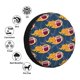 thumbnail image 4 of Balery Burning Rugby Balls Cubiertas para Neumáticos - Protector Resistente para Neumáticos de Camioneta, SUV, Remolque, Camper y RV-15 inch, 4 of 6