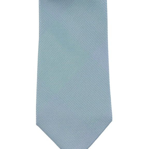 Kenneth Cole Mens Silk Self-tied Necktie, Blue, One Size