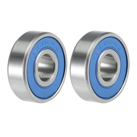 S608-2RS Deep Groove Ball Bearings 8mm x 22mm x 7mm Double Sealed Stainless Steel 440C 2pcs
