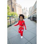 Disney Cars Toddler Boys Lightning McQueen Costume Coverall 3T Red