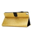 thumbnail image 3 of Dteck Case for Samsung Galaxy Tab A7 Lite 8.7-inch SM-T220 T225 (2021),Magnetic Bling Glitter Card Holder Wallet Case PU Leather Kickstand Hybrid Rubber Folio Protective Cover,Gold, 3 of 7