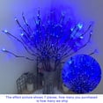 thumbnail image 4 of Ramas de los árboles 20 LED LIGHT 5000LM 5000K Color Temperatura 12V Dormitorio Lámpara Cadena Año Nuevo Decoración interior Decoración para el hogar Azul Eigraketly HA011028-05, 4 of 7